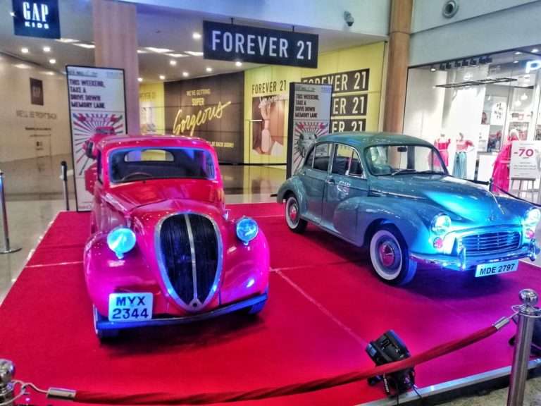 Vintage Car Show In Bangalore 2019 | Orion Mall Bangalore Reloquick Auto Mall