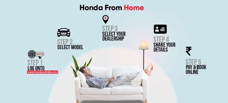 Honda Cars Launches 'Honda From Home' Online Booking Portal 1