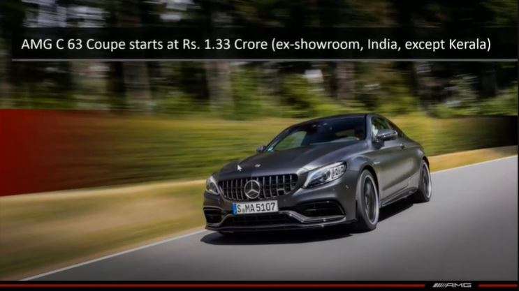 amg c63 c63 amg india launch, price