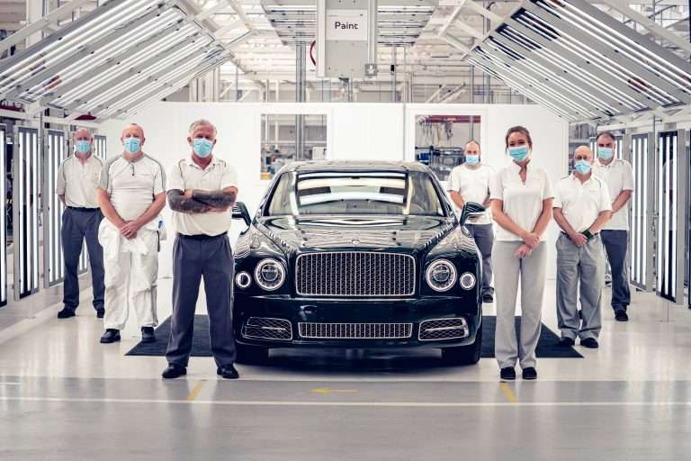 Bentley Mulsanne end of production