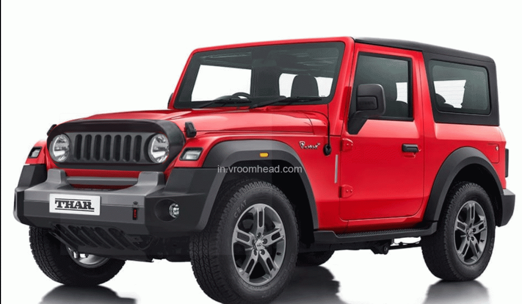 Mahindra Thar 2020 Redesign Vroom Head India