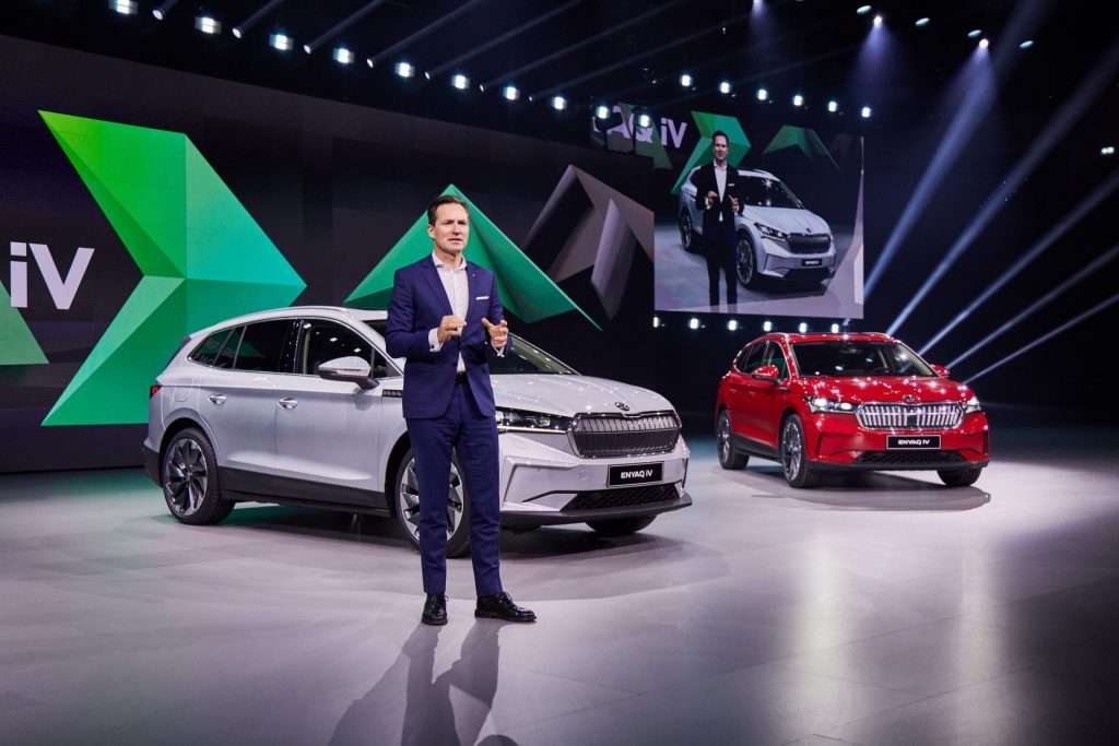 Skoda Enyaq iv unveil