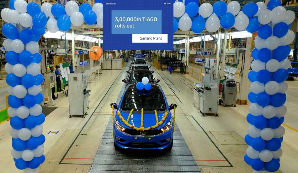 Tata Tiago Production milestone