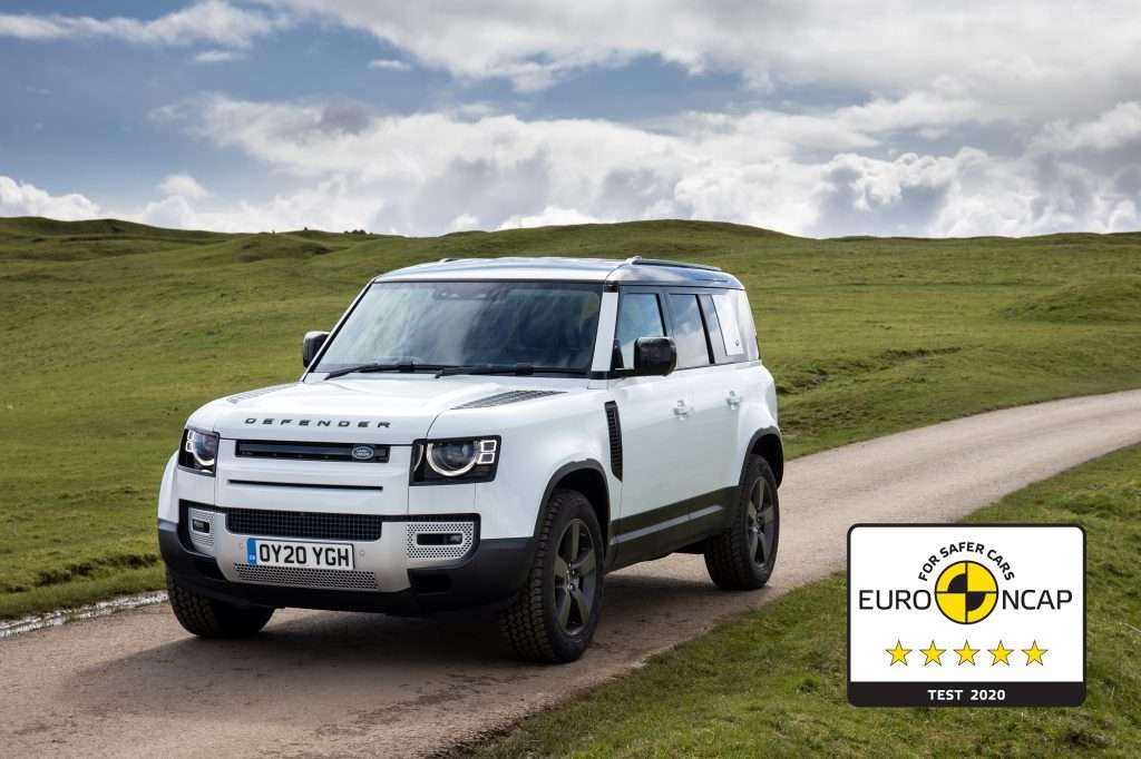 land rover defender 110 safety rating