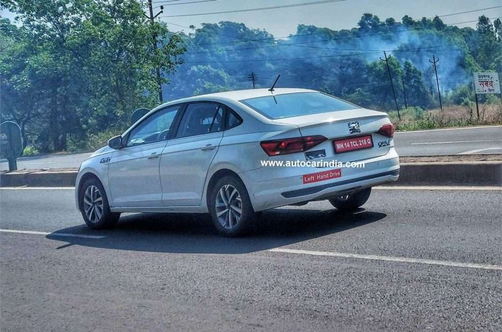 Volkswagen Virtus India testing