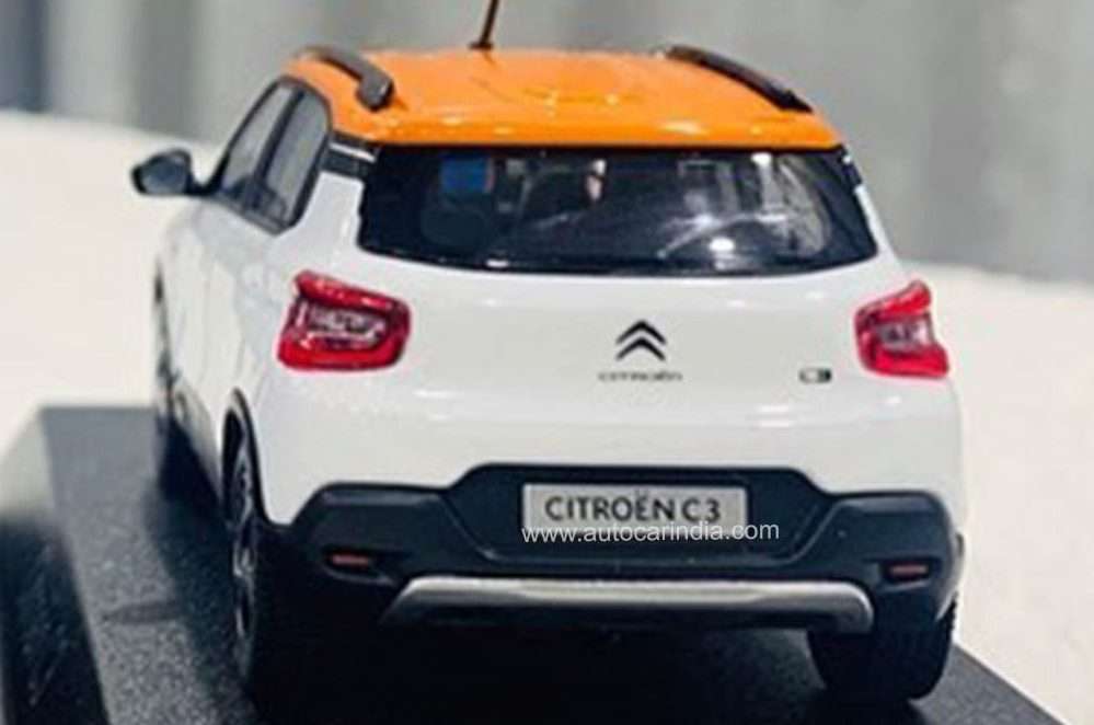 Citroen C3 design scale model