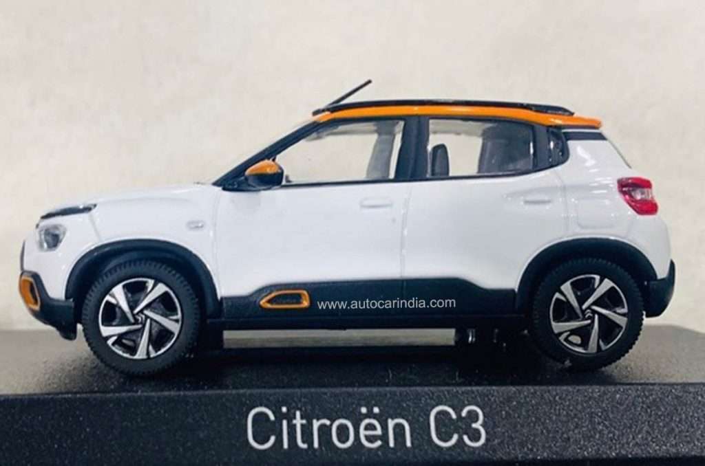 Citroen C3 design scale model