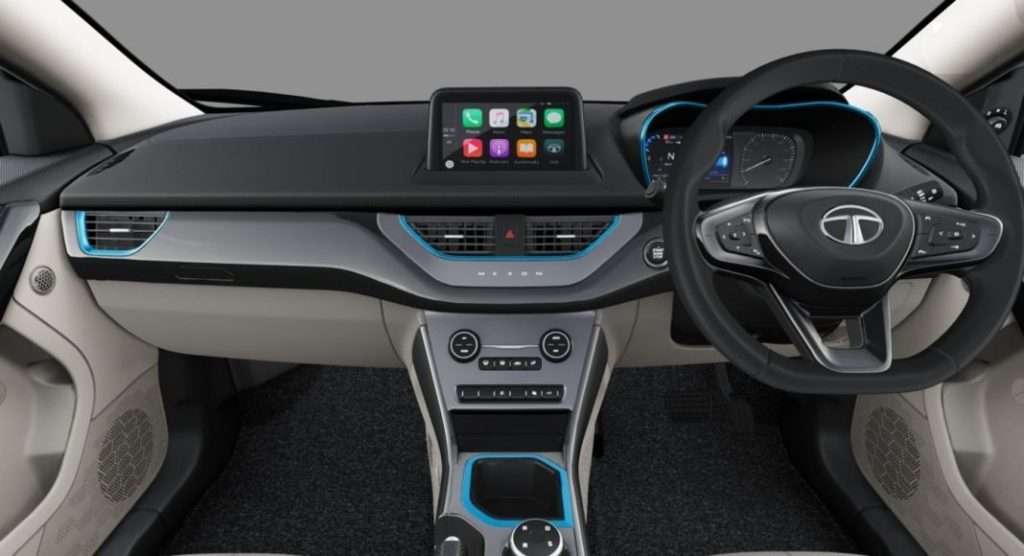 2021 Tata Nexon EV infotainment system