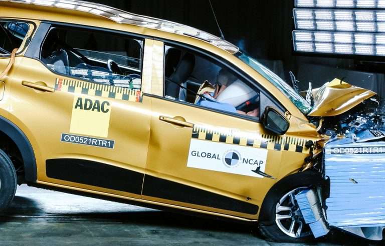 Renault Triber safety rating GNCAP crash test