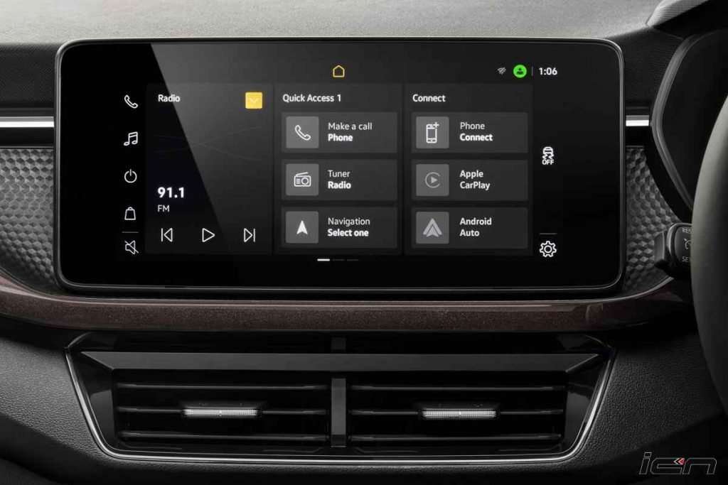 Skoda Kushaq infotainment