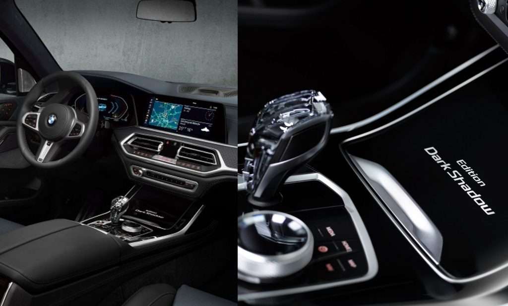 BMW X7 M50d dark shadow edition interior