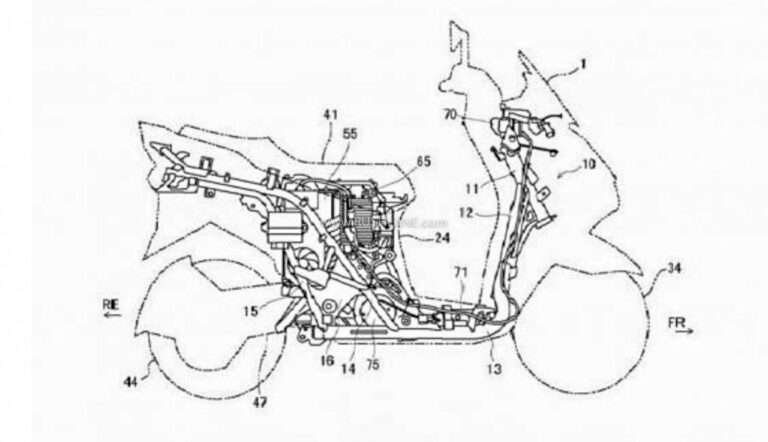 Suzuki Burgman Electric Scooter Patent Leaked, Details Revealed 1