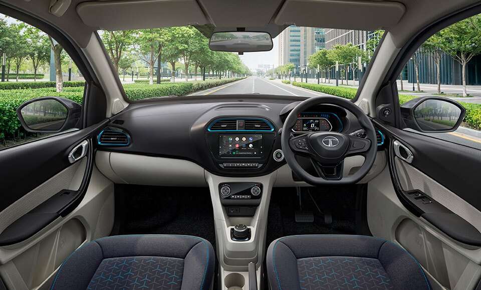 tata tigor ev interior