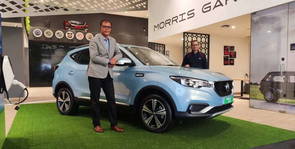 MG sales in India ZS EV