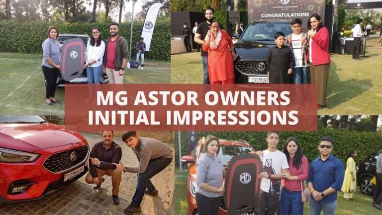 MG Astor owners