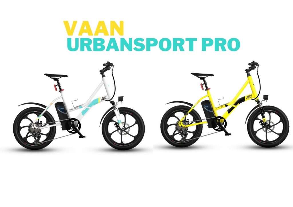 VAAN Urbansport And Urbansport Pro Electric Bicycles Launched! 2