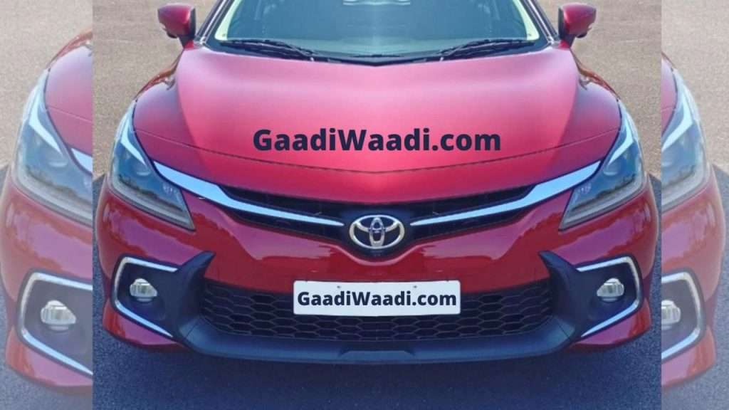 2022 toyota glanza undisguised