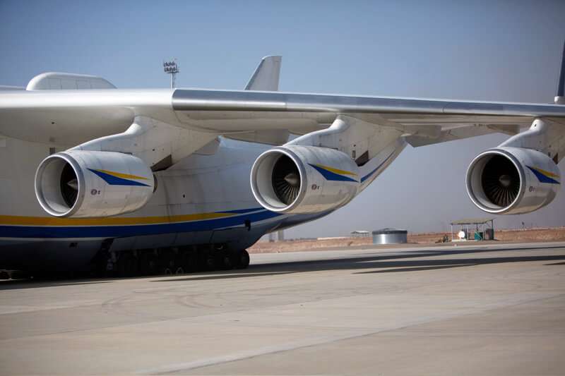 Antonov AN 225 Mriya engines