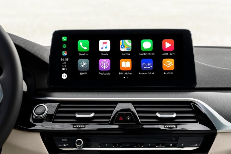 Apple Carplay on BMW infotainment