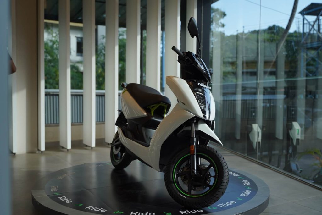 2022 ather 450x gen 3 electric scooter