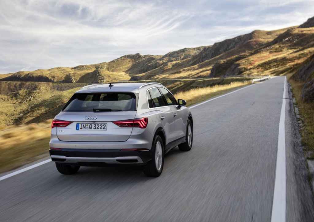 2022 audi q3 suv rear