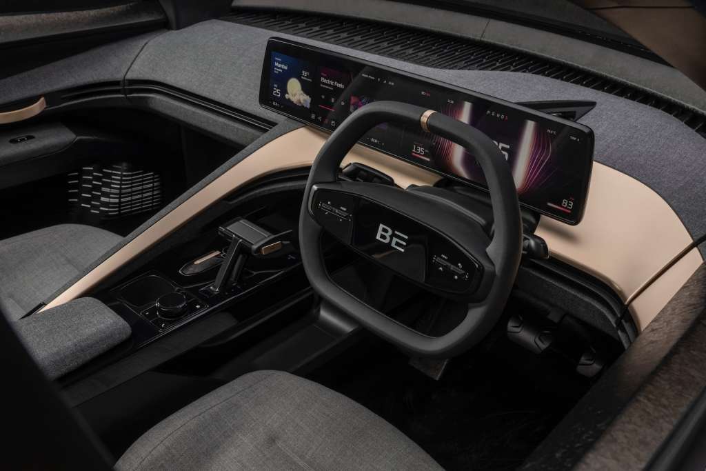 mahindra electric suv interior