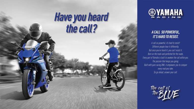 Call Of The Blue v3 brand campaign from Yamaha India