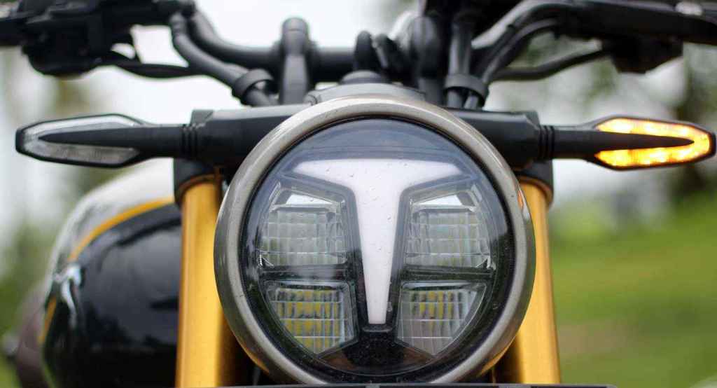 tvs ronin led headlight