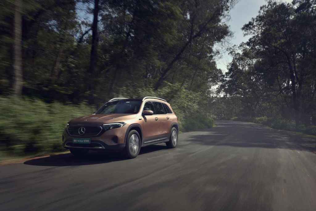 Mercedes Benz EQB electric SUV