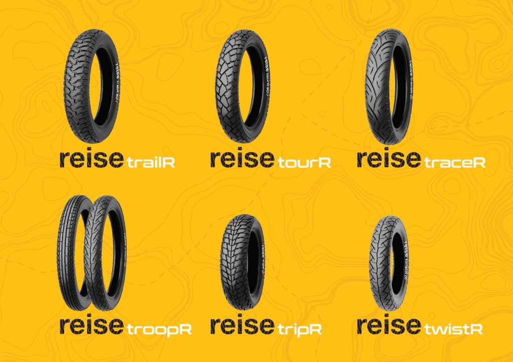 All products of Reise Moto Mitas tyres