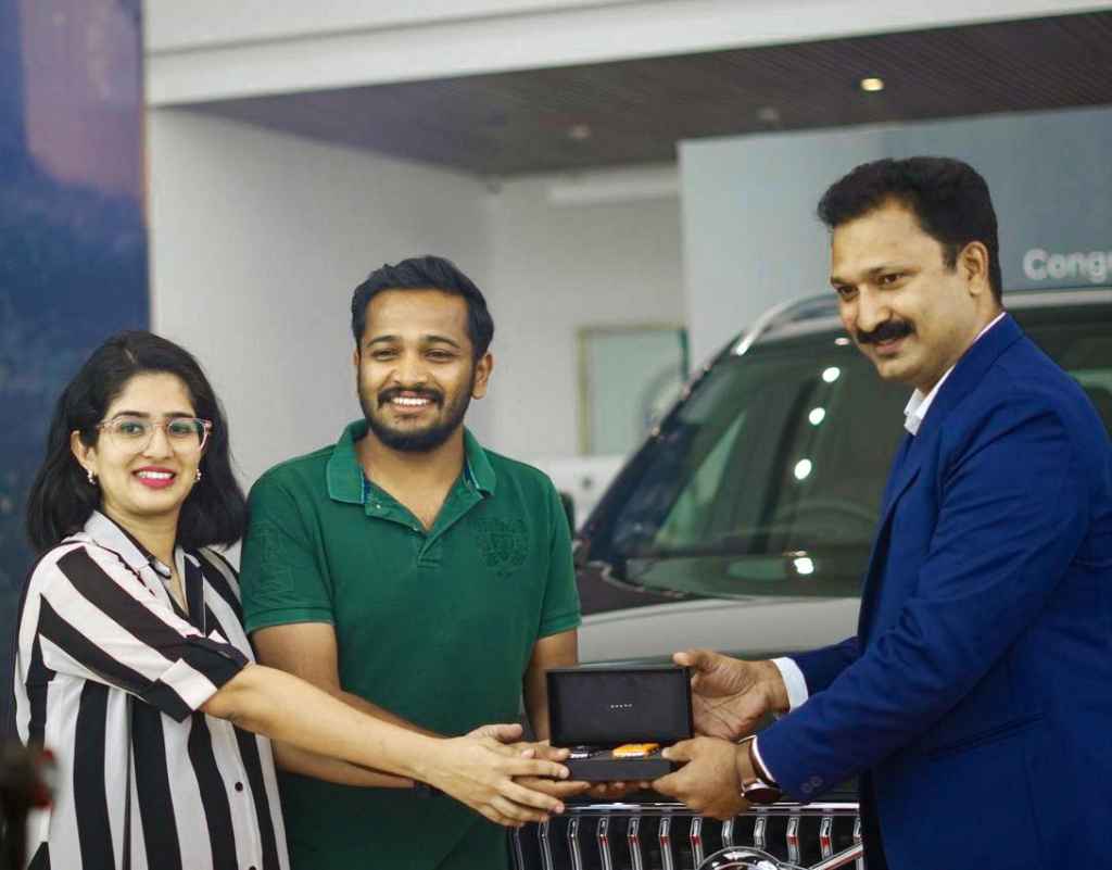 director basil joseph buys volvo xc90 inscription