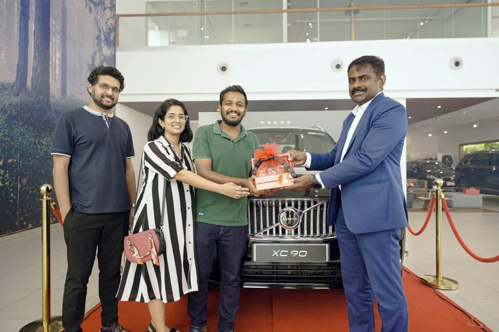 director basil joseph buys volvo xc90 inscription