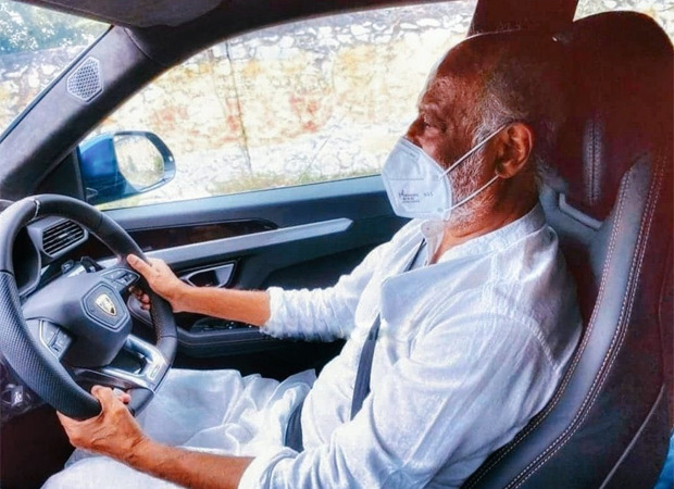 super star Rajinikanth driving lamborghini urus