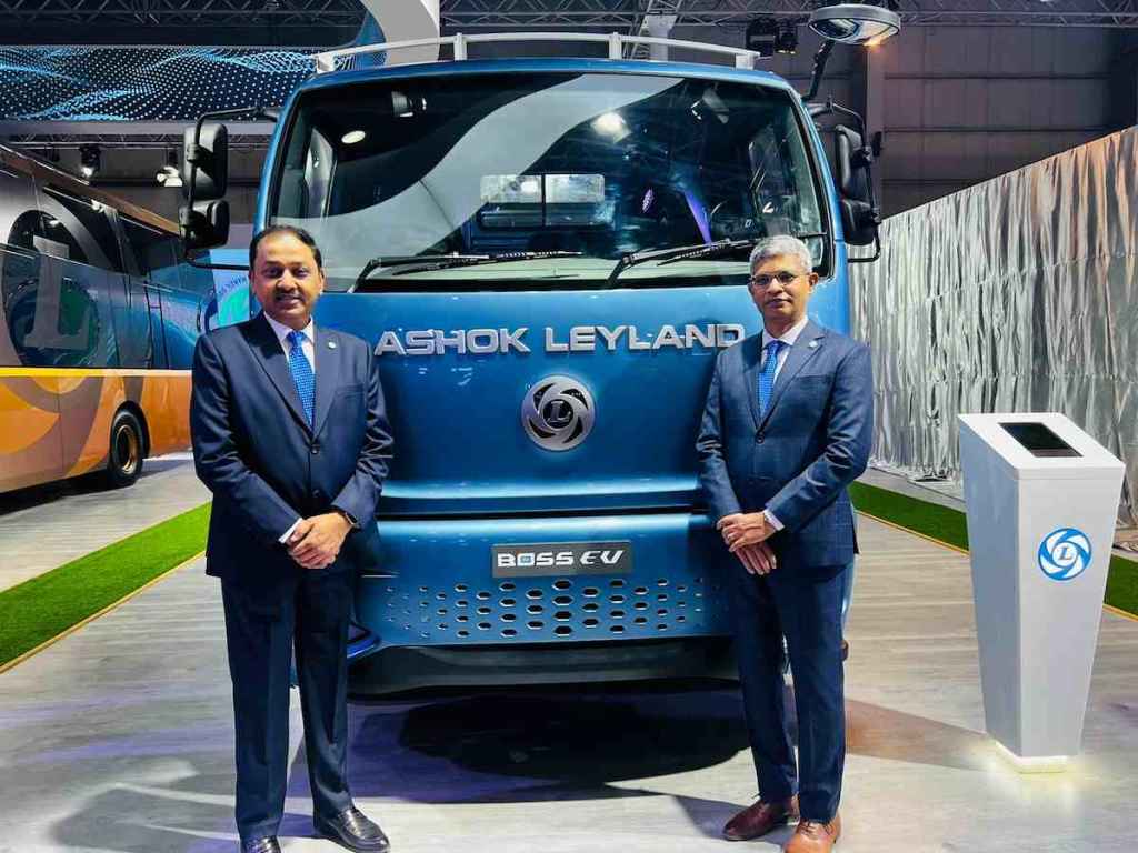 Ashok Leyland Showcases Two Futuristic Truck Concepts At Auto Expo 23