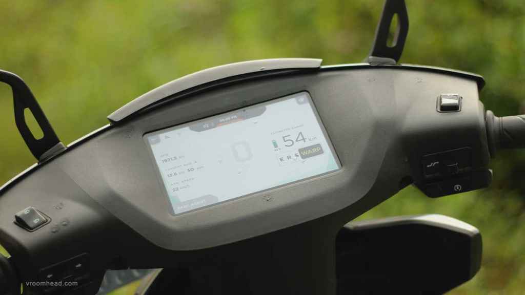 2022 ather 450x gen 3 dashboard