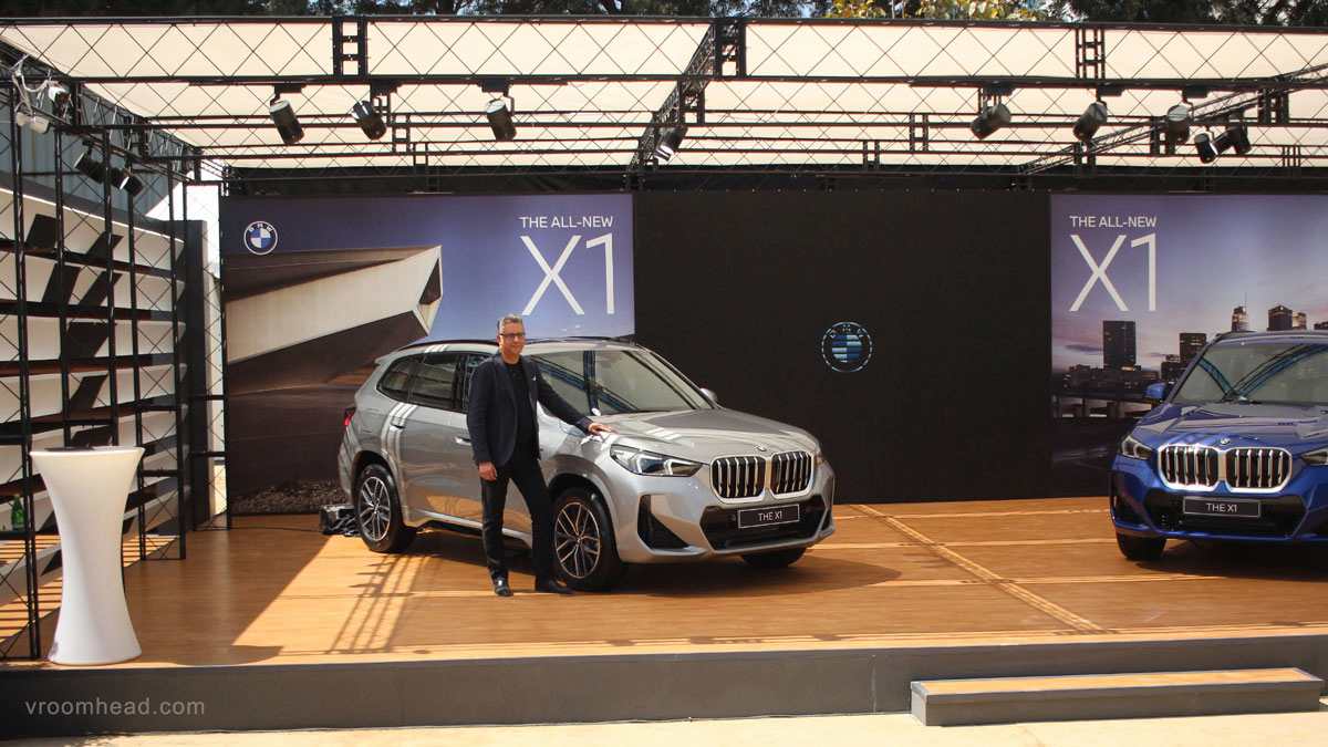 2023 BMW X1 india launch at bmw joy town bangalore