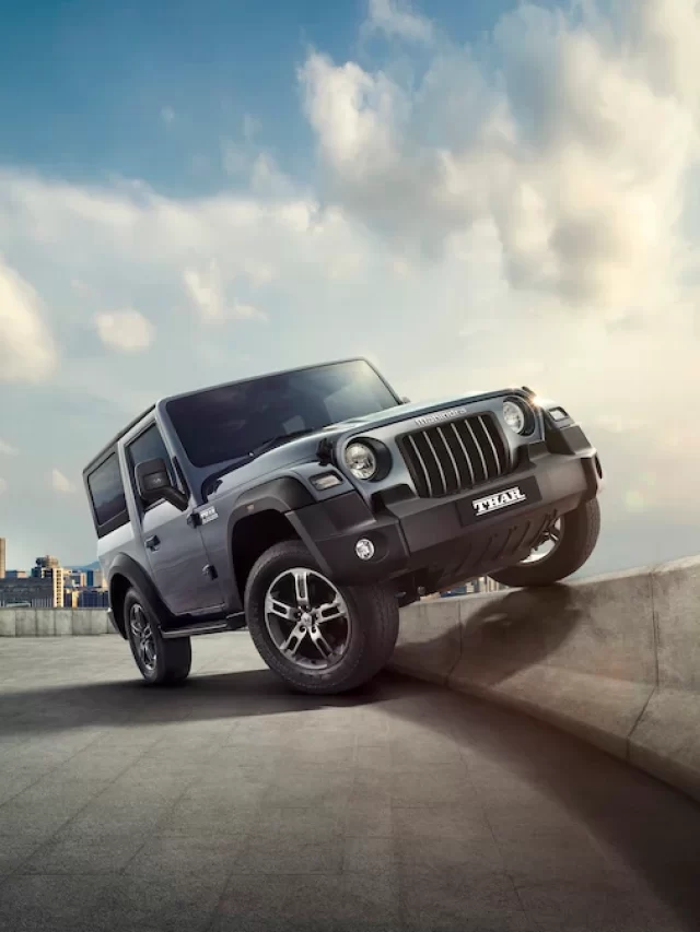 Mahindra Thar RWD(4X2) Launched In India at Rs 9.99 lakh