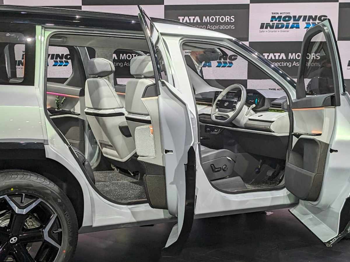 Tata Harrier Ev Showcased At The 2023 Auto Expo 