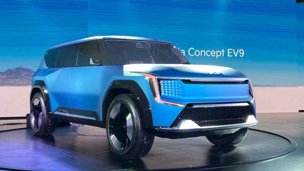 Kia EV9 Showcased At Auto Expo 2023 14