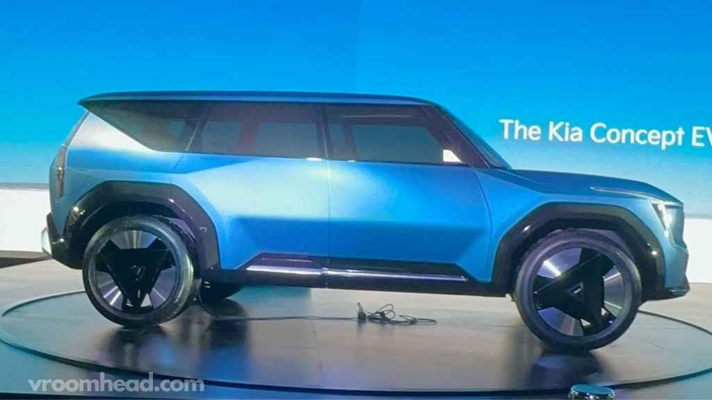 Kia EV9 Showcased At Auto Expo 2023 12