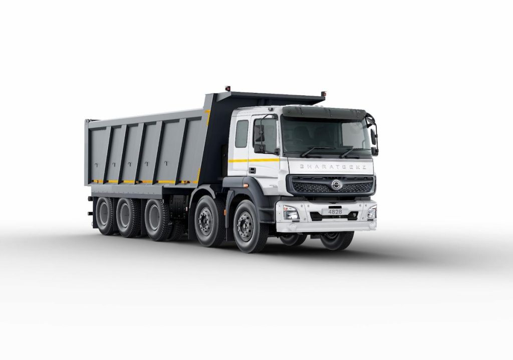 BharatBenz Launches New High-performance Tippers And Tip Trailer Trucks In India 2