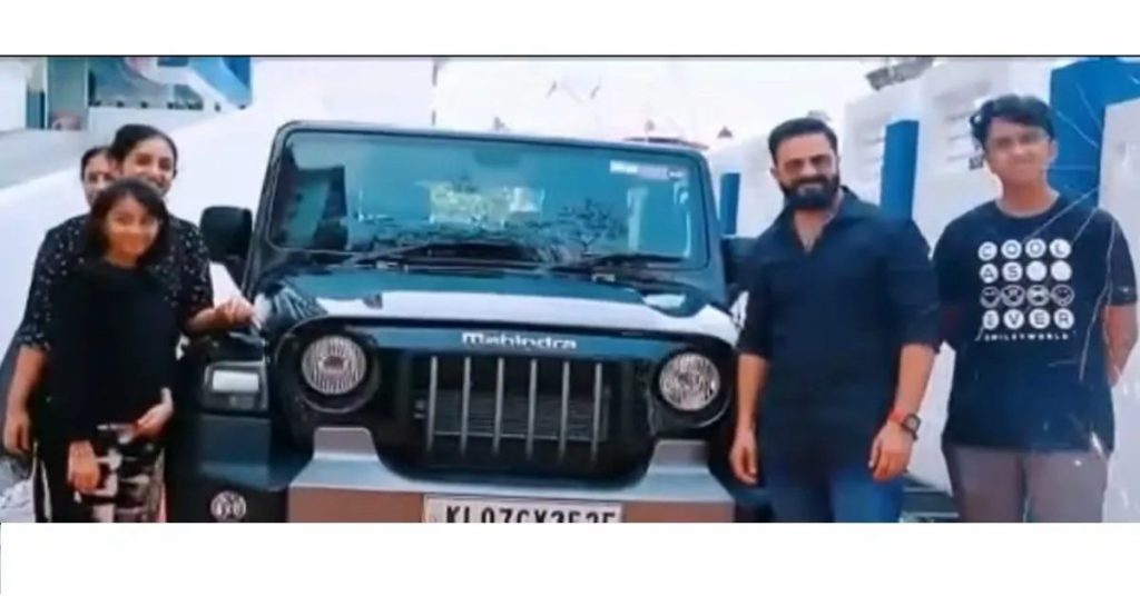 9 Celebrities With Mahindra Thar - Mollywood And Bollywood (New List) 13