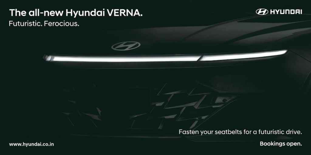 2023 hyundai verna teaser