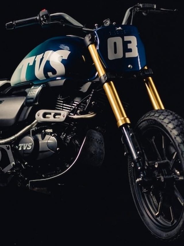 TVS Ronin 225 Modified Into A Flat Tracker