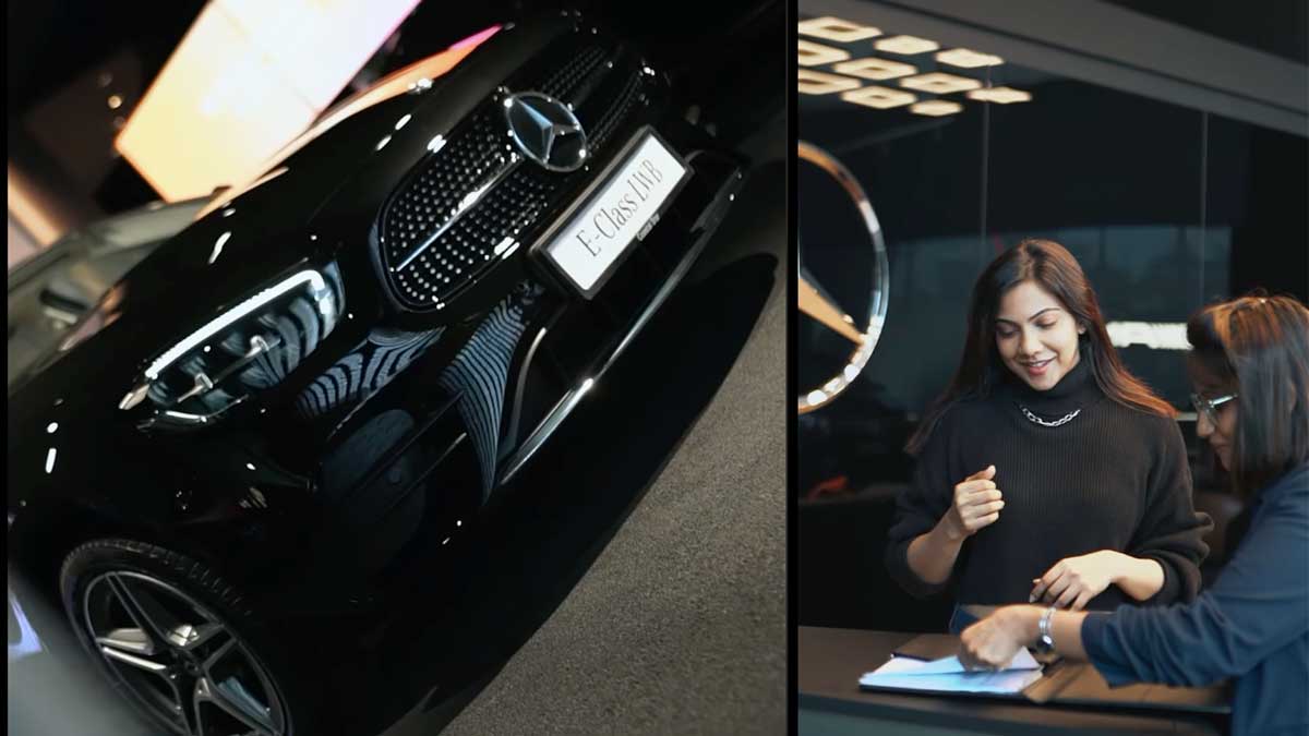 Actress Madonna Sebastian Buys Mercedes Benz E Class LWB