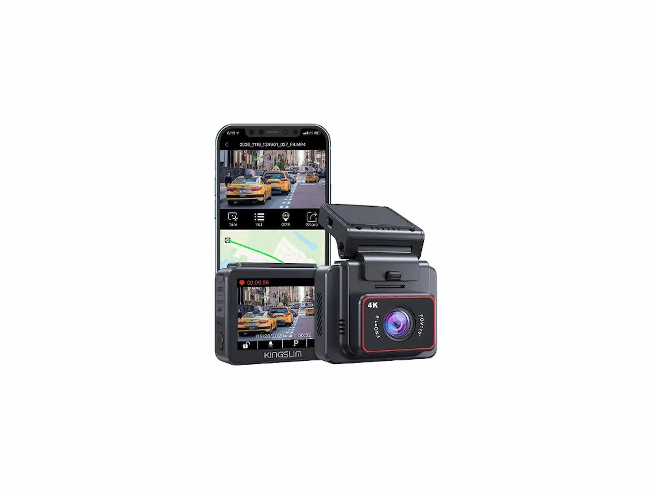 best-budget-dash-cams-kingslim d5