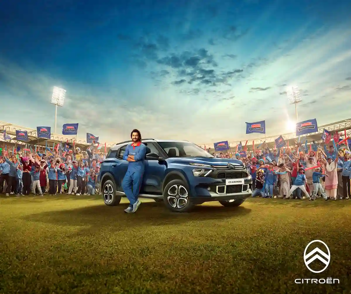 Citroen India Ropes In Mahendra Singh Dhoni As Its Brand Ambassador 1