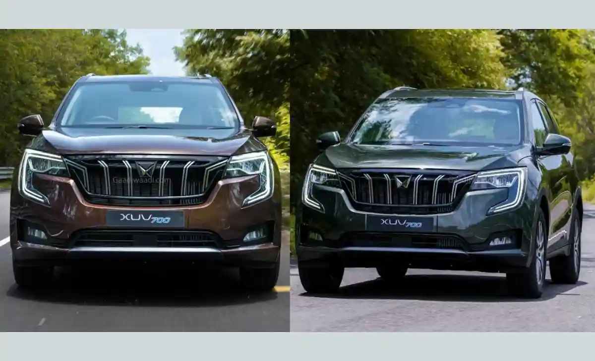 new colours of Mahindra XUV 700