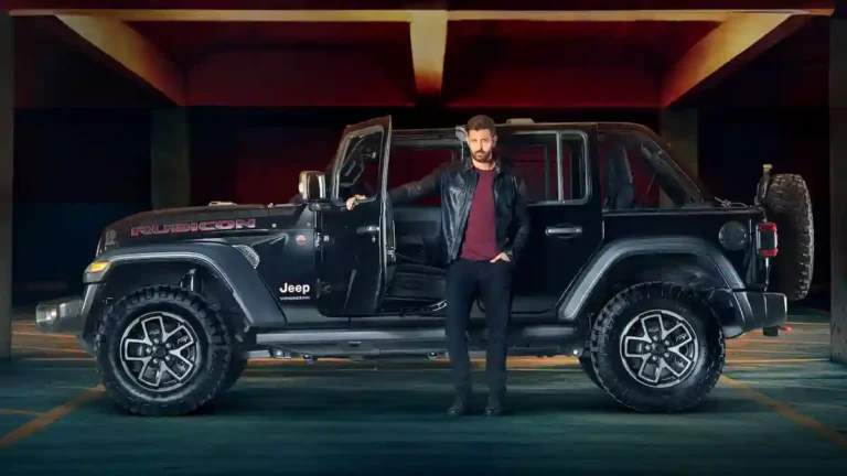 Hrithik Roshan with Jeep Wrangler 2