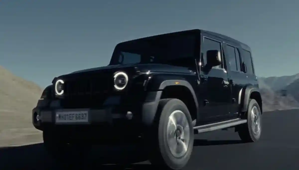 5 door mahindra thar roxx teaser